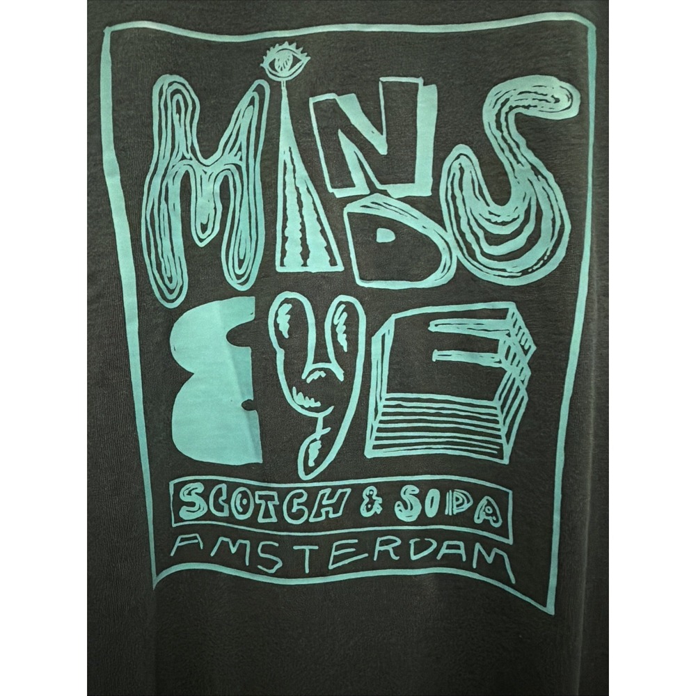 Scotch & Soda Minds Eye Artwork‎ Evergreen Men's XL Long sleeve Crewneck NWT
